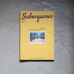 雑誌|Subsequence Vol.2