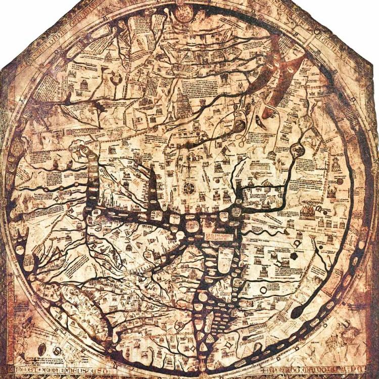 青花の会 Kogei Seika 講座 金沢百枝 Br キリスト教美術をたのしむ18 Br 中世ヨーロッパの世界地図